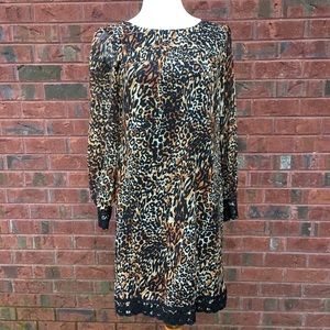 Animal print dress